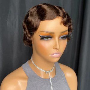 FRONT GLUELESS PIXIE WIG-6"
